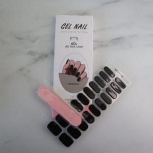 YellowSnails - Gel Nagel Wraps - As dark as the night - Gel Nagel Stickers - Gel Nagel Folie - Gel Nail Wraps - Gel Nail Stickers - Nail Art - Nail Foil