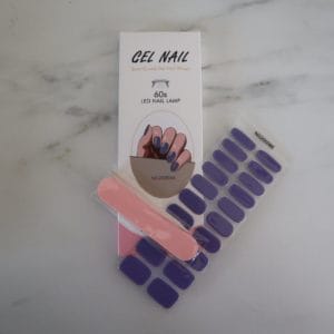 YellowSnails - Gel Nagel Wraps - Purple rain - Gel Nagel Stickers - Gel Nagel Folie - Gel Nail Wraps - Gel Nail Stickers - Nail Art - Nail Foil