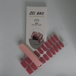 YellowSnails - Gel Nagel Wraps - Rosy pink - Gel Nagel Stickers - Gel Nagel Folie - Gel Nail Wraps - Gel Nail Stickers - Nail Art - Nail Foil