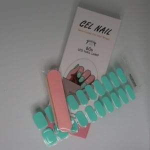 YellowSnails - Gel Nagel Wraps - Turquoise - Gel Nagel Stickers - Gel Nagel Folie - Gel Nail Wraps - Gel Nail Stickers - Nail Art - Nail Foil