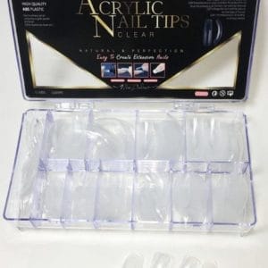 acrylic,polygel,biabgel nageltips 240 stuks Kunstnageltips voor het zetten van nagelverlengingen | Tips voor acrylic,polygel,biabgel etc. |nageltips | Nagel Tips van ABS Plastic