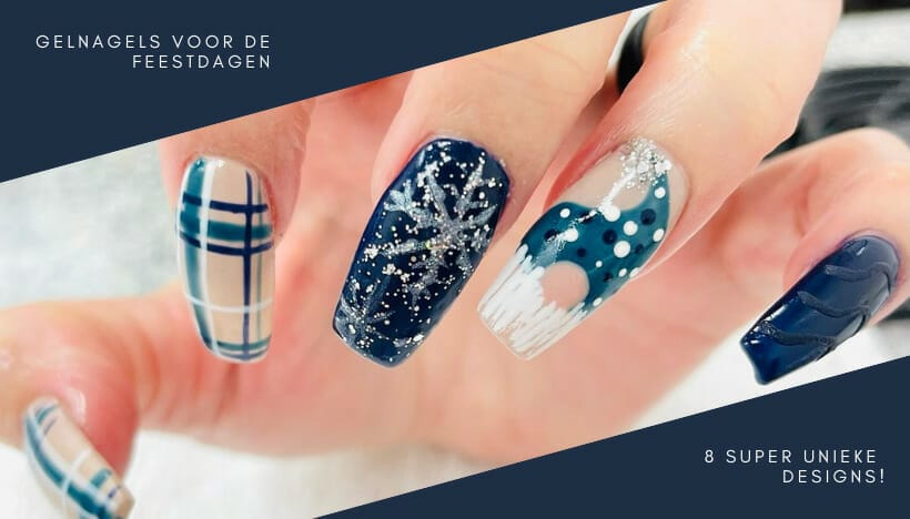 Gelnagels voor kerst en nieuwjaar: 8 super unieke designs!