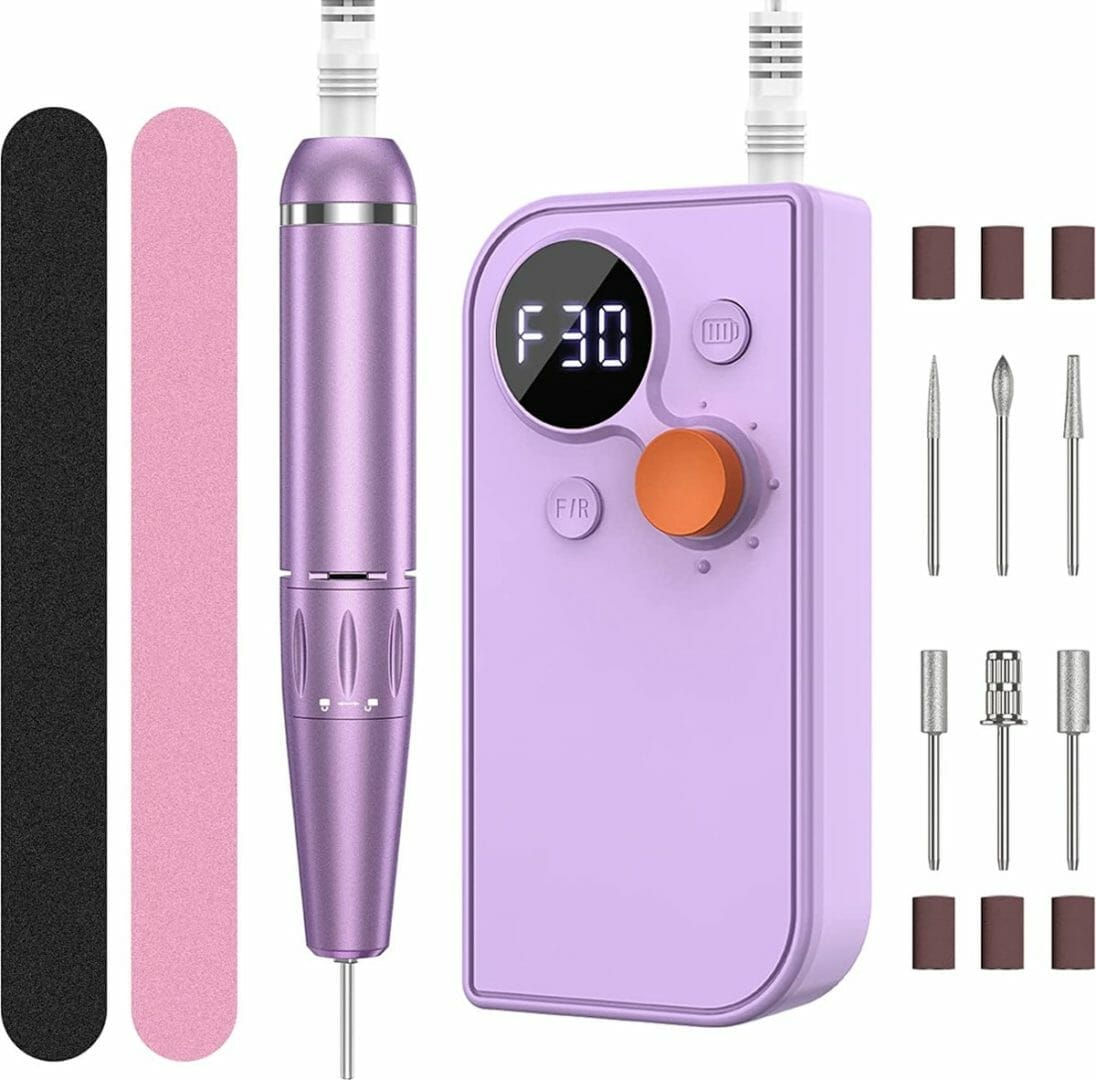 nagelvijl elektrisch / nail file electric / Nagelfrees voor gelnagels