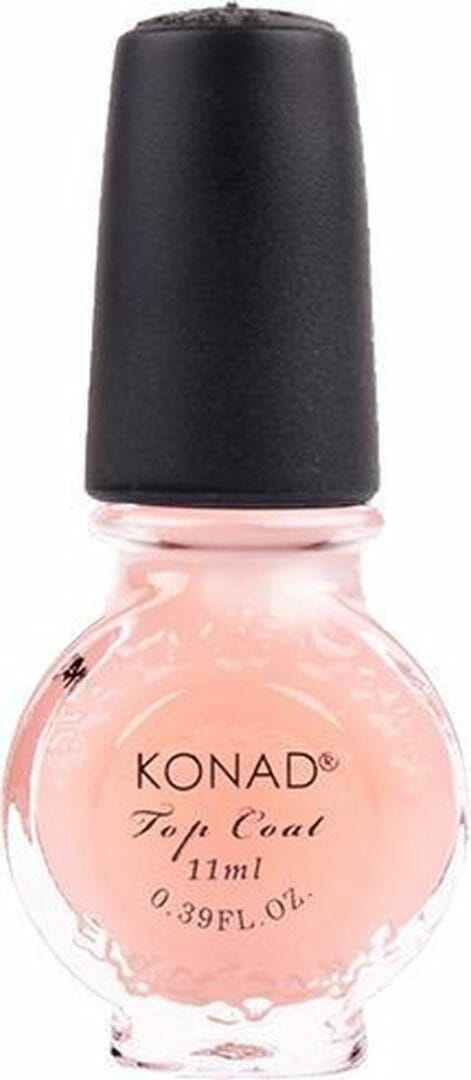 stempellak TOP COAT pink - 11 ml | KONAD